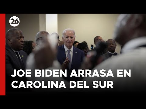 EEUU | Joe Biden arrasó con los votos en Carolina del Sur