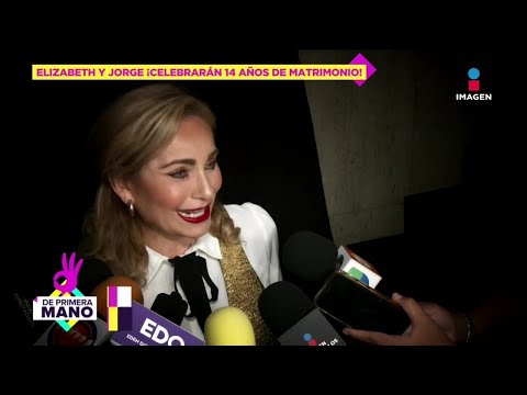 ¡Elizabeth Álvarez y Jorge Salinas CELEBRARÁN 14 AÑOS de CASADOS! | De Primera Mano