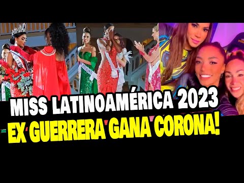 EX GUERRERA GANÓ LA CORONA DE MISS LATINOAMÉRICA 2023 Y ASÍ REACCIONÓ