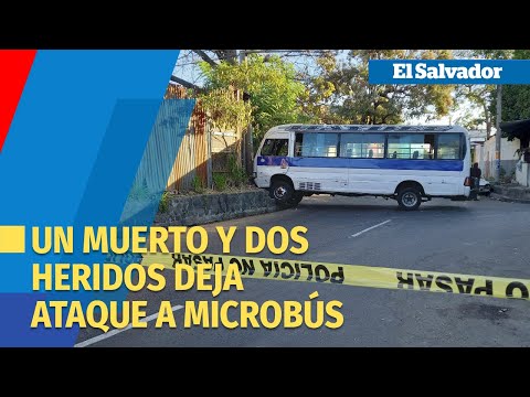 Un muerto y dos heridos en ataque a microbús de la ruta 11-B en el Barrio San Jacinto