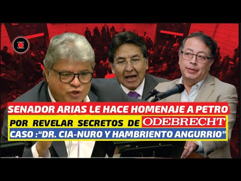 Senador Wilson Arias sigue reaccionando ante el caso odebrecht , Aval y Nestor Humberto Martinez