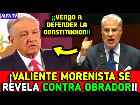 ¡VALIENTE MORENISTA SE LE VOLTEA A OBRADOR!! CON DISCURSO INCREÍBLE