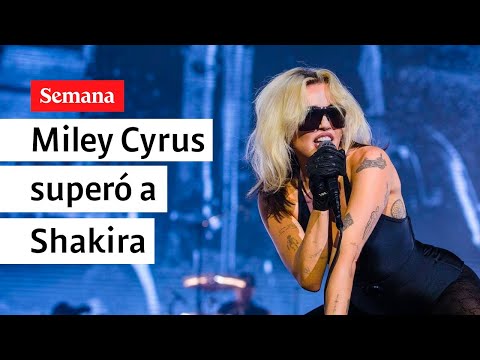 El despecho se toma Spotify y Miley Cyrus destronó a Shakira del #1 | Videos Semana