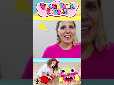 Aventuras do carrinho de brinquedo de Valentina e mamãe #criança  #infantil 1088