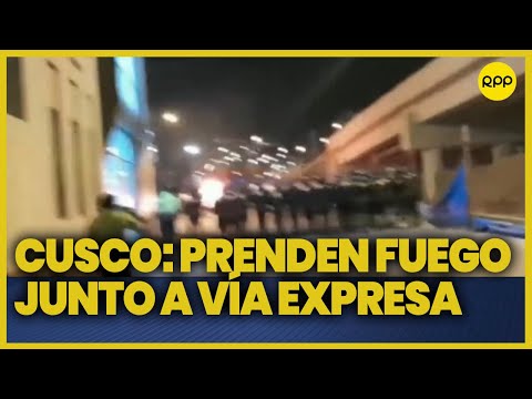 Cusco: Protestas en exteriores del aeropuerto Alejandro Velasco Astete