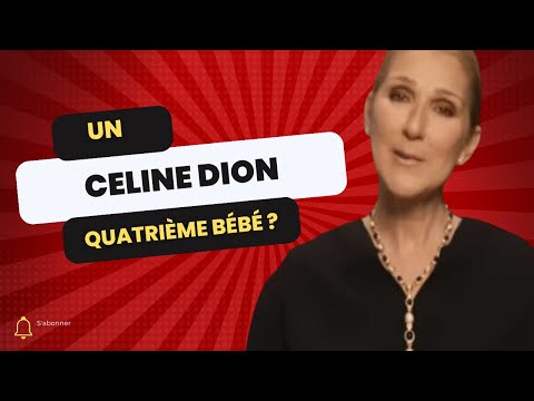 Céline Dion : Un 4ème Bébé en vue grâce à un sperme congelé de René?  Nouvelle fracassante