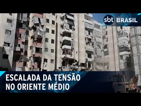 Ataque israelense em escola deixa ao menos 22 mortos em Gaza | SBT Brasil (21/09/24)