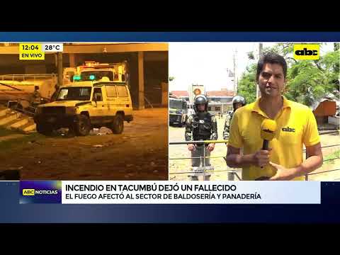 Incendio en Tacumbú dejó un fallecido