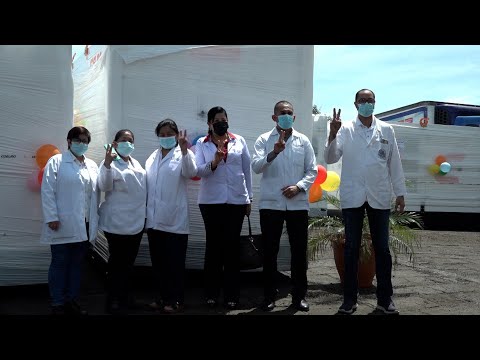Dotan de generadores eléctricos a 21 hospitales en Nicaragua