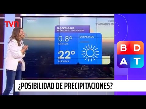 ¿Posibilidad de precipitaciones: Iván Torres anuncia la llegada de sistema frontal a la RM | BDAT