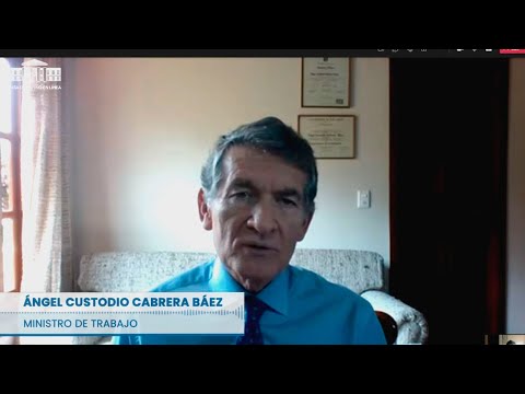 Entrevista del día, Ángel Custodio Cabrera Báez, Ministro de Trabajo - Casa de Nariño en Línea