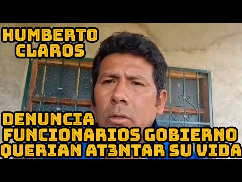 HUMBERTO CLAROS RECHAZA AT3NTADO CONTRA MILITANTES DEL PLAN 3 MIL EN SANTA CRUZ..