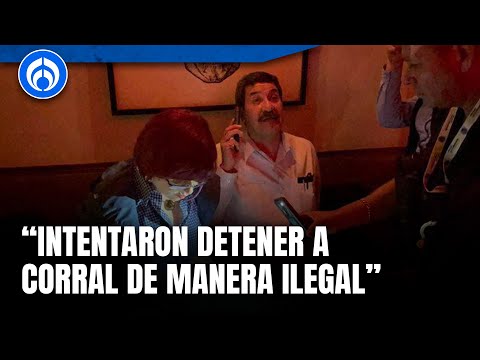 Abogado de Javier Corral denuncia abuso de autoridad y privación de libertad