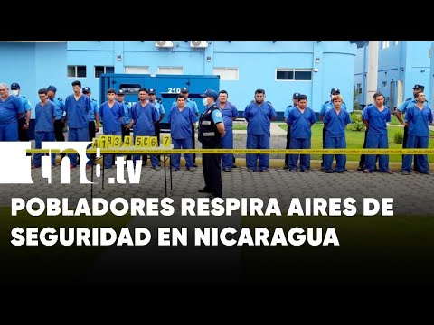 Policía Nacional brinda detalles de las capturas de sujetos en el territorio - Nicaragua