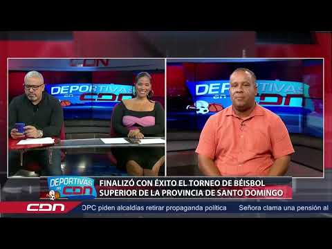 Deportivas | Béisbol Superior Provincia Santo Domingo cerró con éxito