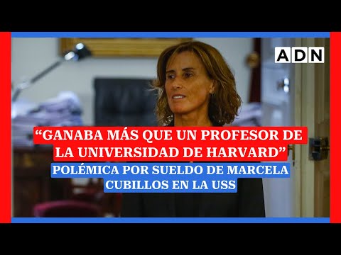 “GANABA MÁS QUE UN PROFESOR DE HARVARD”: Polémica por sueldo de Marcela Cubillos en la USS