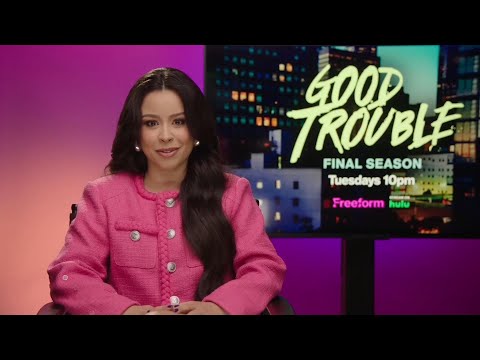 Cierra Ramirez explains how 'Good Trouble' has always had a crystal ball when it comes to topical