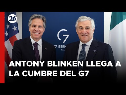 ITALIA | Antony Blinken llegó a Nápoles para la cumbre del G7