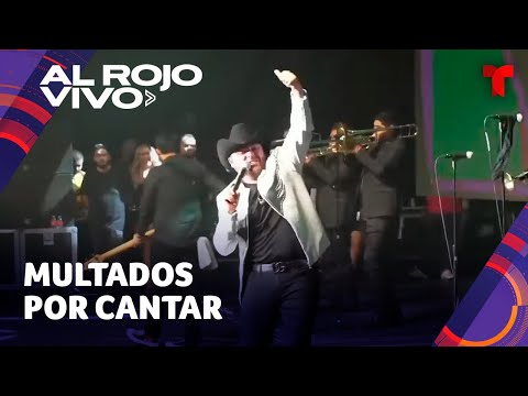 Multan a Gerardo Ortiz y Virlán García por cantar narcocorridos en Chihuahua