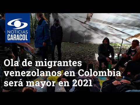 Ola de migrantes venezolanos en Colombia será mayor en 2021: ACNUR