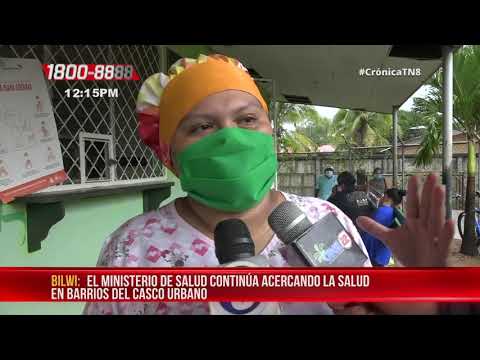 Feria de salud prioriza atención a embarazadas en Bilwi - Nicaragua