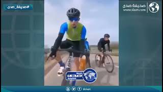 متسابق يتسبب بكارثة