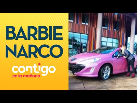 AUTO ROSADO CLAVE: Cae Barbie Narco Chilena en Frutillar - Contigo en la Mañana