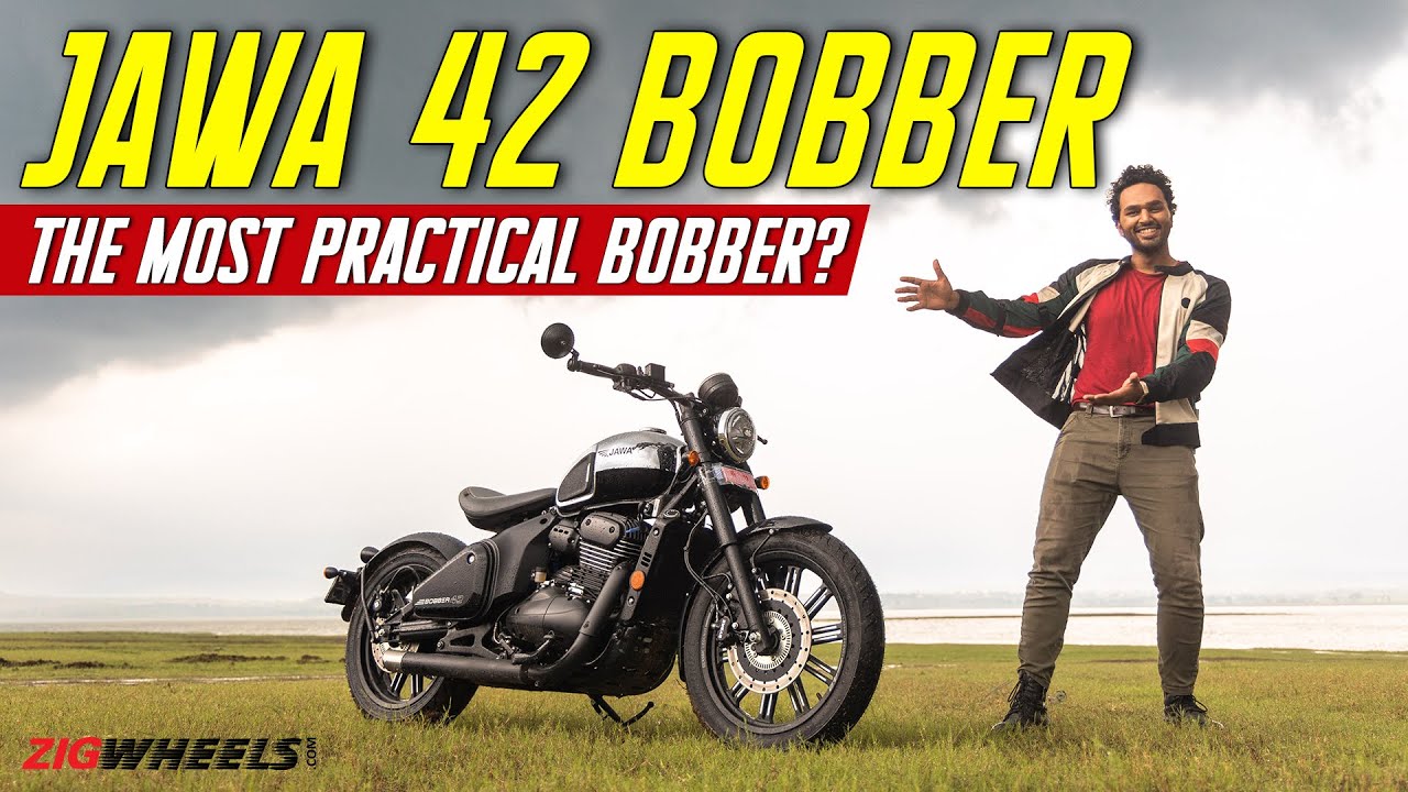 Jawa 42 Bobber Black Mirror Review | A great balance between fun and practicality | ZigWheels