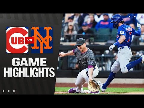 Cubs vs. Mets Game Highlights (5/10/25) | MLB Highlights