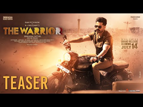 The Warriorr Teaser (Telugu) | Ram Pothineni, Krithi Shetty | DSP | Lingusamy