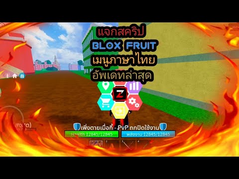 แจกสคริปBloxfruitเมนูภาษาไท