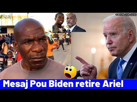 Patizan Guy Philippe voye Mesaj 'en Anglais' pou Joe Biden. The Bwa is Kale
