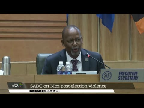 SADC extremely concerned about Mozambique post-election violence