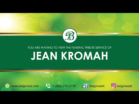 Jean Kromah Tribute Service
