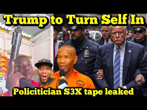 Trump To Turn Self In / Politician S3x Tape Leaked / Police Seeking Rifle Toting Man and more