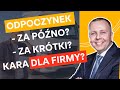 ODPOCZYNEK kierowcy. Za duo PRACY, za mao snu czy zbyt pno ustawi TACHOGRAF?