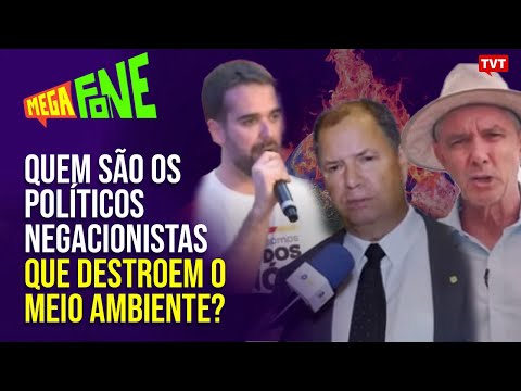 Quem são os políticos que lamentam a tragédia no RS e atacam o meio ambiente? | Megafone