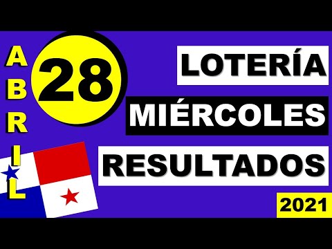Resultados Sorteo Loteria Miercoles 28 de Abril 2021 Loteria Nacional de Panama Miercolito Que Jugo