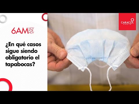 ¿En qué casos sigue siendo obligatorio el uso del tapabocas en Colombia? | Caracol Radio