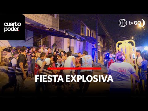 Fiesta de venezolanos termina en llanto | Cuarto Poder | Perú