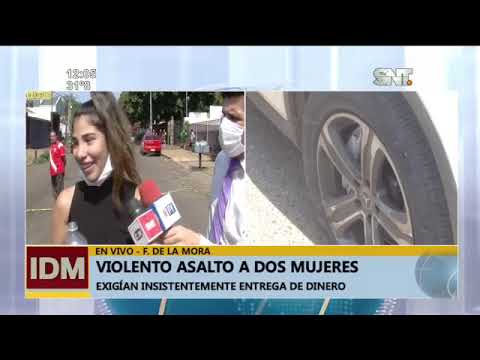 Violento asalto a dos mujeres en Fernando de la Mora