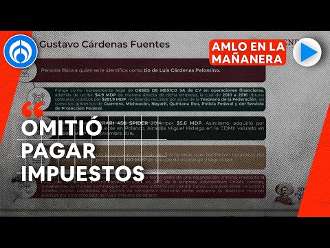 4T exhibe proyecto para amparar a Gustavo Cárdenas Fuentes