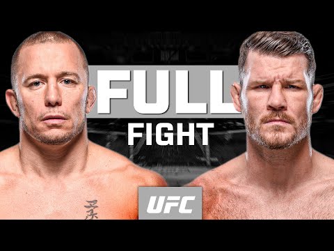 Georges St-Pierre vs Michael Bisping Full Fight - EA Alter Egos: NYC Champs