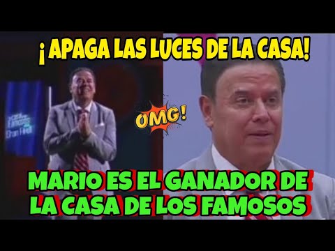 MARIO BEZARES ES EL GANADOR DE LA CASA DE LOS FAMOSOS MÉXICO #LCDLFM