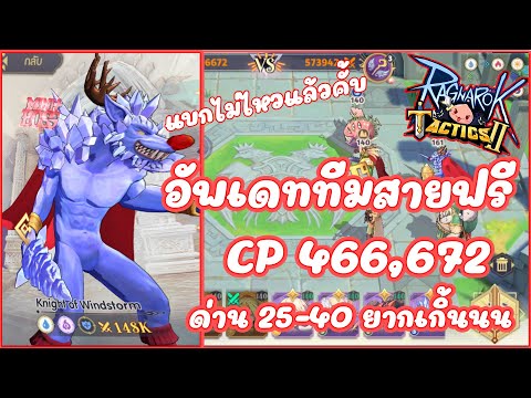 Ragnaroktactics2:รีวิวทีม