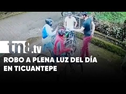 Ciclistas son encañonados y despojados de sus pertenencias en Ticuantepe -  Nicaragua