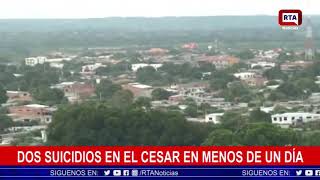En menos de un día dos personas se quitaron la vida en el Cesar