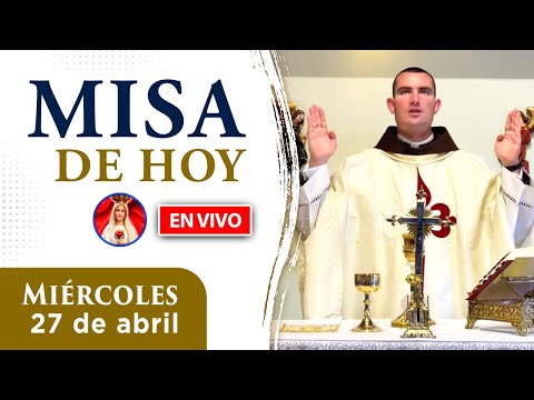 MISA de HOY EN VIVO | miércoles 27 de abril 2022 | Heraldos del Evangelio El Salvador