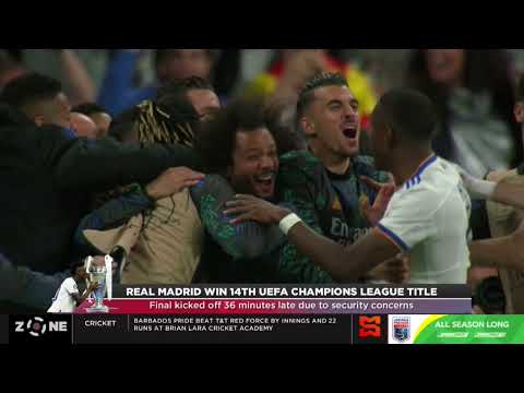 Real Madrid win 14th UCL title! Vinicius Jr. scored the winner in the 59th min, Simon & Zone react