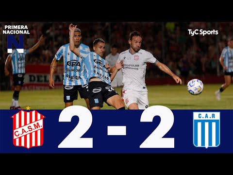 San Martín (T) 2-2 Racing (C) | Primera Nacional | Fecha 36 (Zona A)